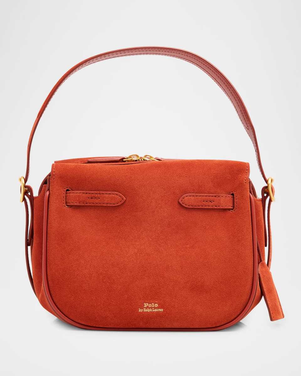 Polo ID Suede Mini Satchel